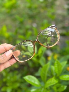 Vintage Rodenstock Tortoiseshell Square Frame Reading Glasses - Frame Only